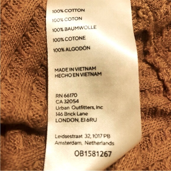 Free People Juicy Cowl Neck Oversized Waffle Sweater In Canyon Moon. NWT! Sz S - Picture 8 of 8